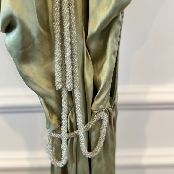 Chloe SS 2005 Runway look 38 Green Silk Dress - Picture 9 of 11